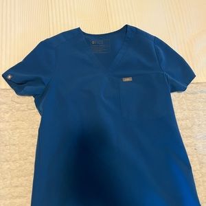 Women’s Figs Royal Blue Catarina Top- Size XS